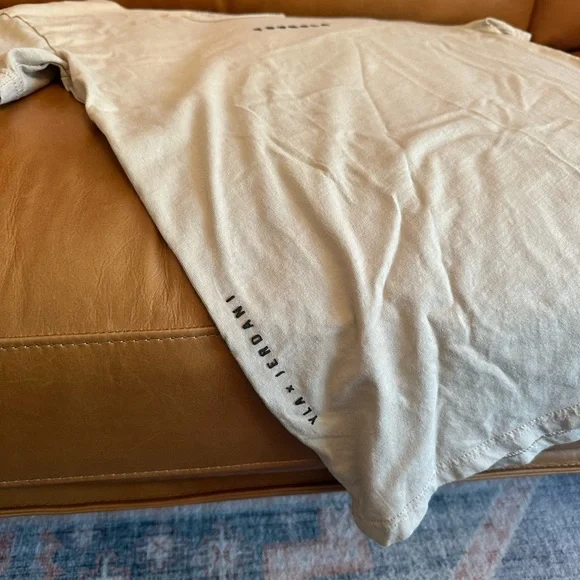 YoungLA Beige Cotton T-Shirt - Picture 4 of 5